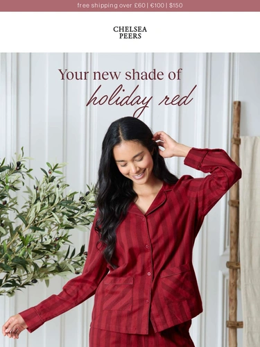 Chelsea Peers Holiday Campaign