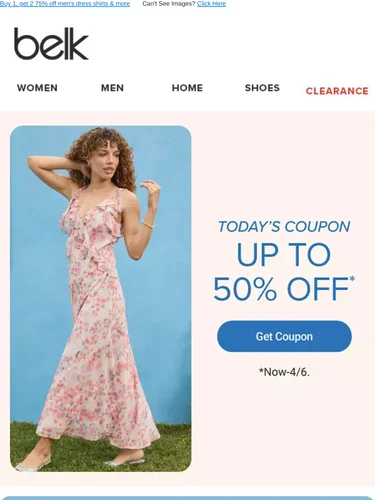Belk Sale Announcement