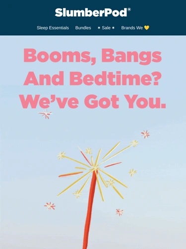 SlumberPod Event Invitation
