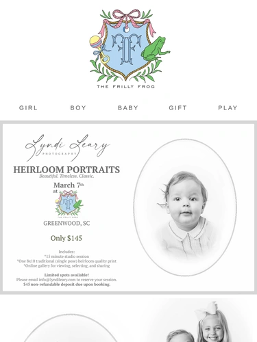 The Frilly Frog Newsletter