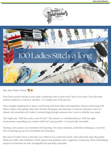 Brooklyn Haberdashery Event Invitation