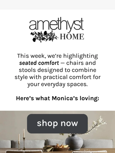 Amethyst Home Customer Feedback