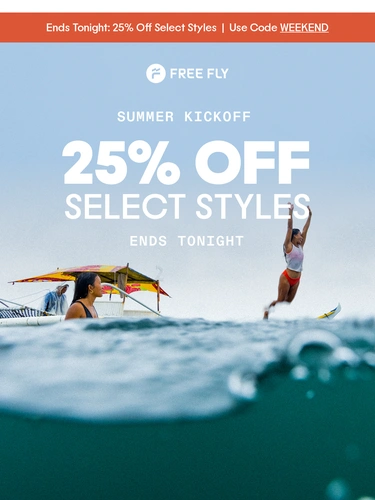 Freefly Apparel Sale Announcement