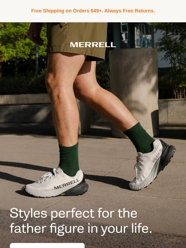 Merrell Sale Announcement