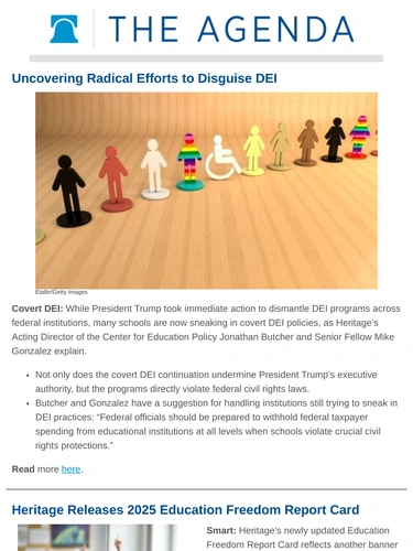 Heritage Foundation Newsletter