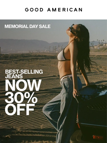 Good American Sale Announcement