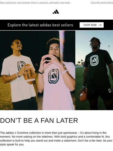 Adidas Product Launch