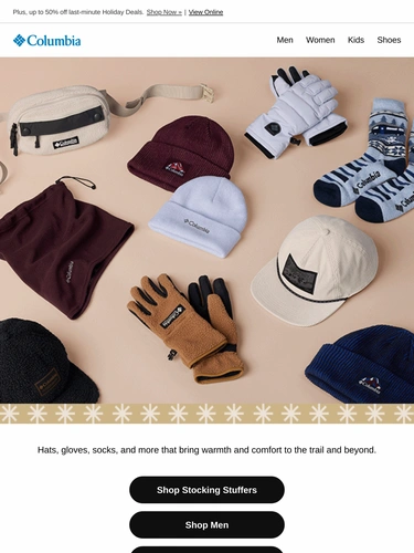Columbia Sportswear Holiday Campaign