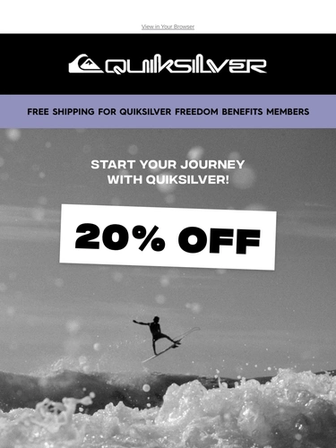 Quiksilver Welcome Series