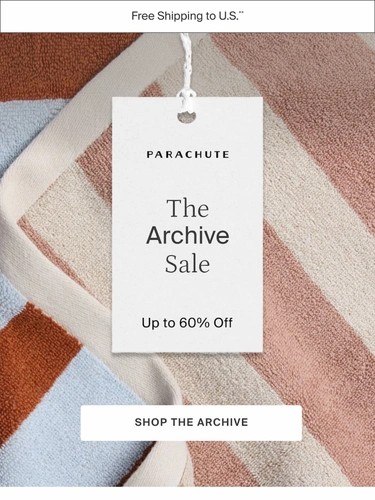 Parachute Home Sale Announcement