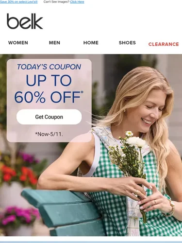 Belk Sale Announcement