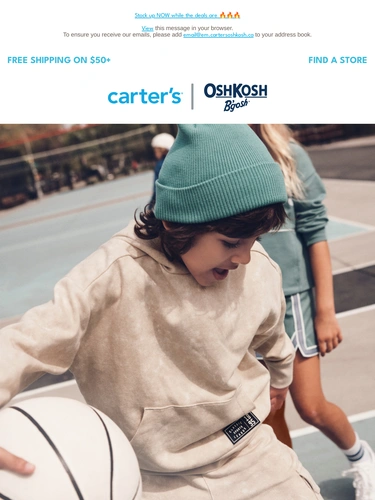 Carter's OshKosh Newsletter