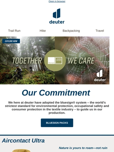 Deuter Newsletter