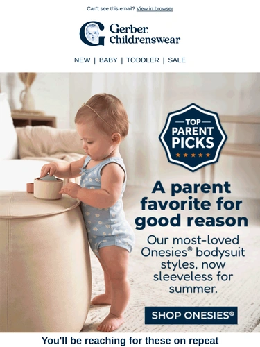 Gerber Childrenswear Email