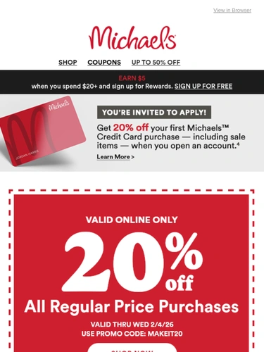 Michaels Holiday Campaign