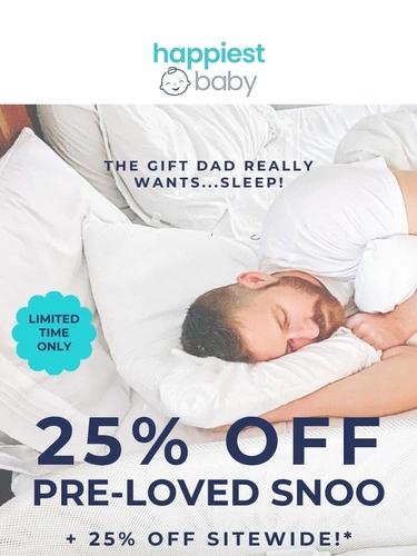 Happiest Baby Sale Announcement