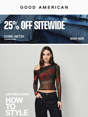 Good American Sale Announcement