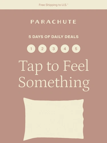 Parachute Home Sale Announcement