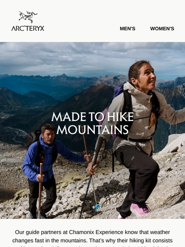Arc'teryx Newsletter