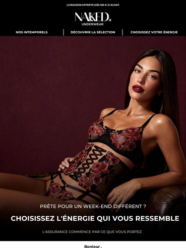 Naked Underwear Sale Announcement