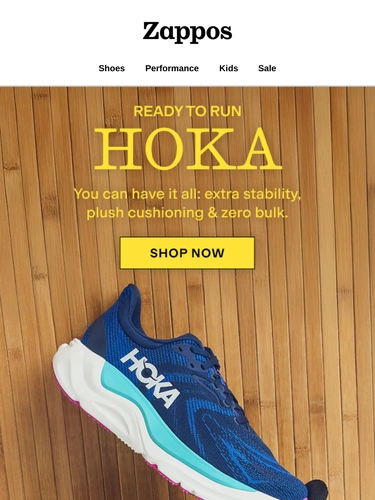 Zappos Sale Announcement