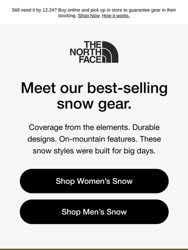 The North Face Holiday Campaign