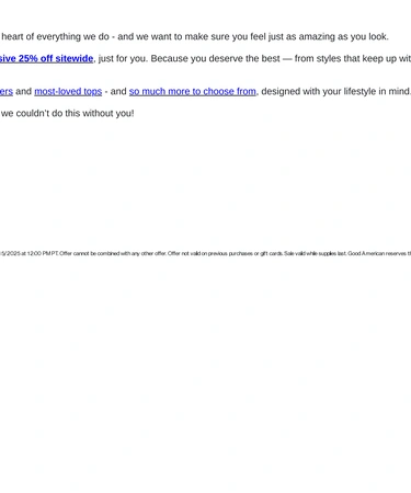 Good American Loyalty Program
