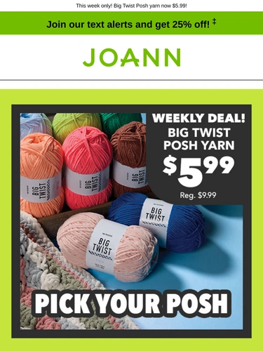 Joann Sale Announcement