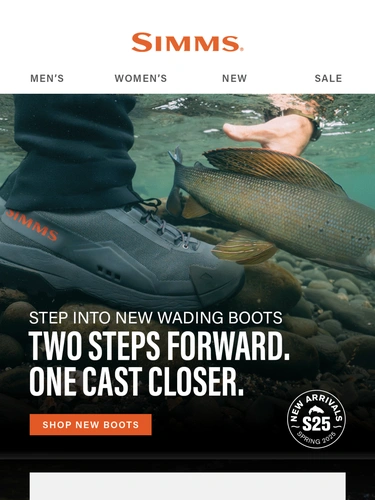 Simms Fishing Newsletter