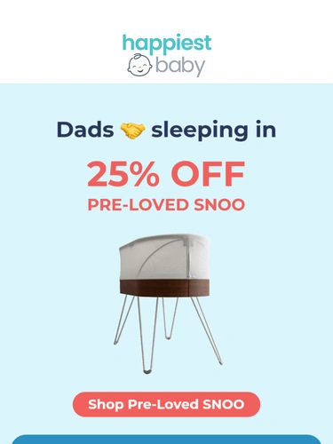 Happiest Baby Sale Announcement