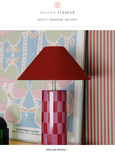 Maison Flaneur Newsletter