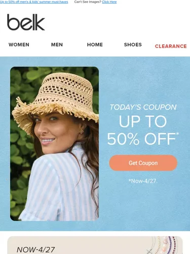 Belk Sale Announcement