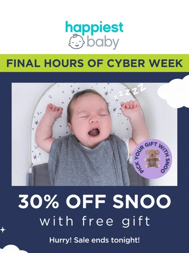 Happiest Baby Sale Announcement