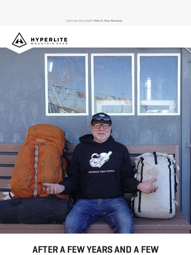 Hyperlite Mountain Gear Newsletter