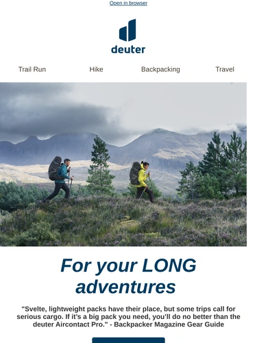 Deuter Newsletter