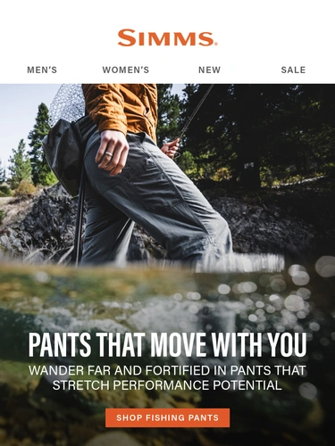 Simms Fishing Newsletter