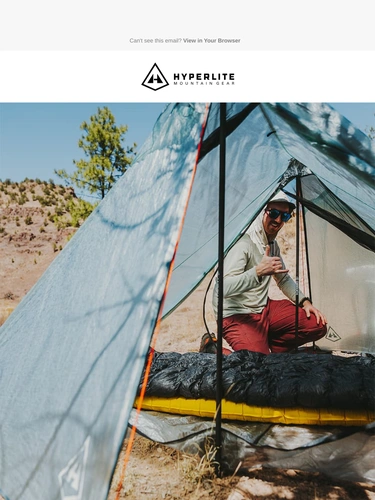Hyperlite Mountain Gear Newsletter