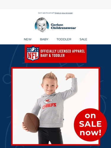 Gerber Childrenswear Sale Announcement