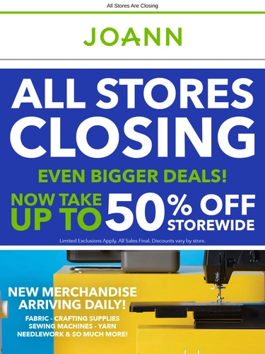 Joann Newsletter