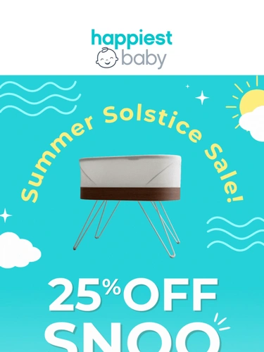 Happiest Baby Sale Announcement