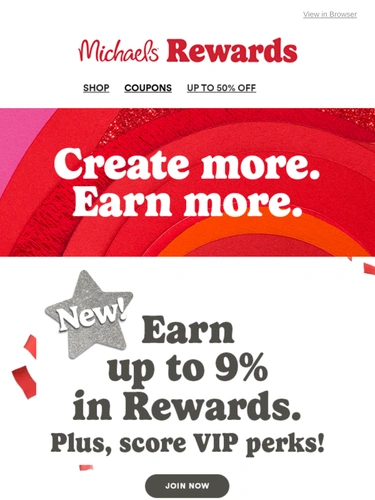 Michaels Loyalty Program