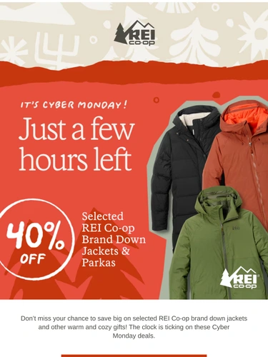 REI Sale Announcement