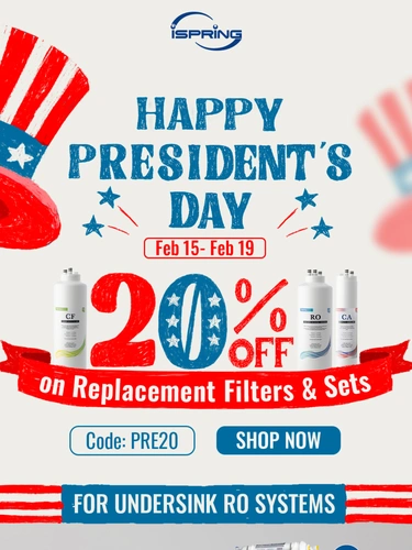 iSpring Water Systems Sale Announcement