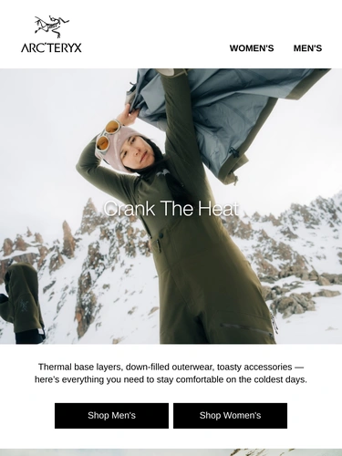 Arc'teryx Newsletter