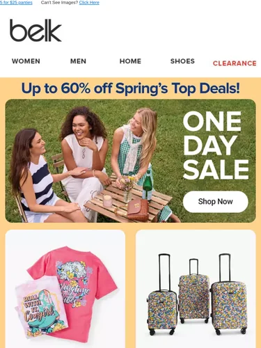 Belk Sale Announcement