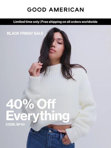 Good American Sale Announcement