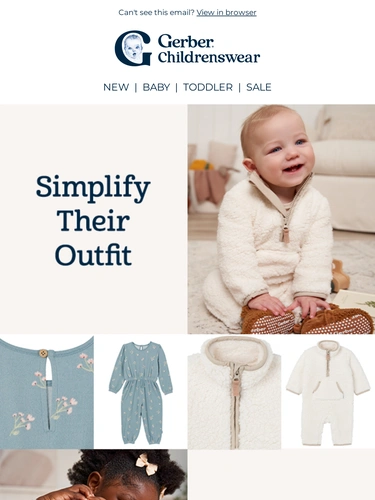 Gerber Childrenswear Newsletter