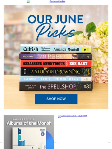 Barnes & Noble Newsletter