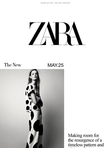 Zara Newsletter