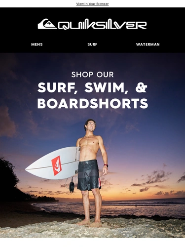 Quiksilver Newsletter